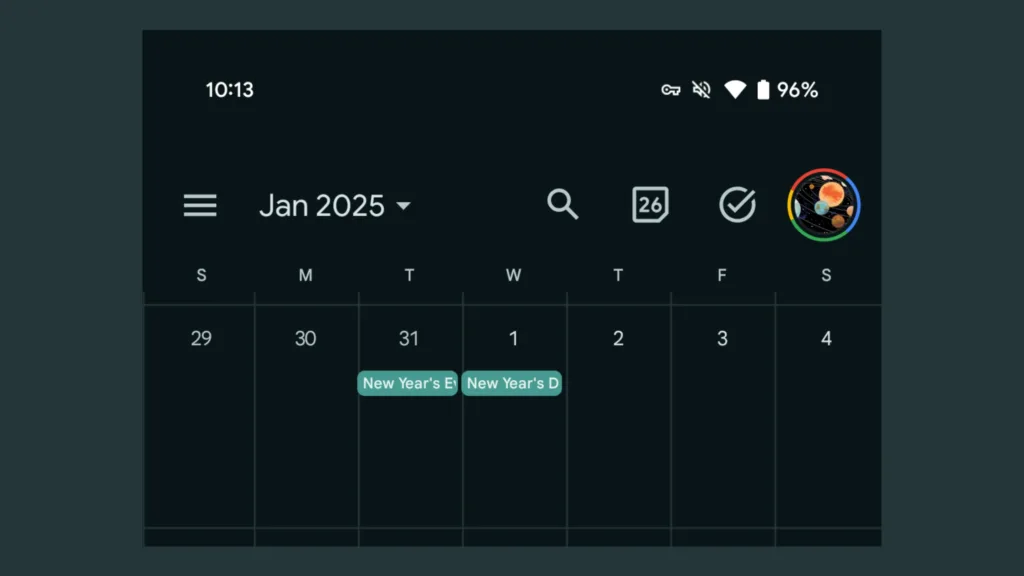 Imagem de Google Calendar