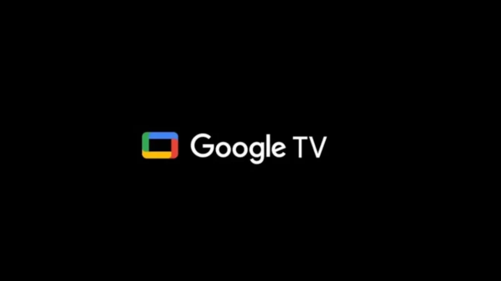 Imagem coma logomarca do Google TV