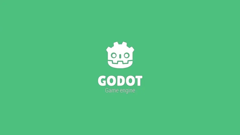 Imagem com a logomarca do Godot