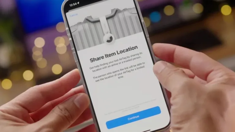AirTags localização iOS 18.2