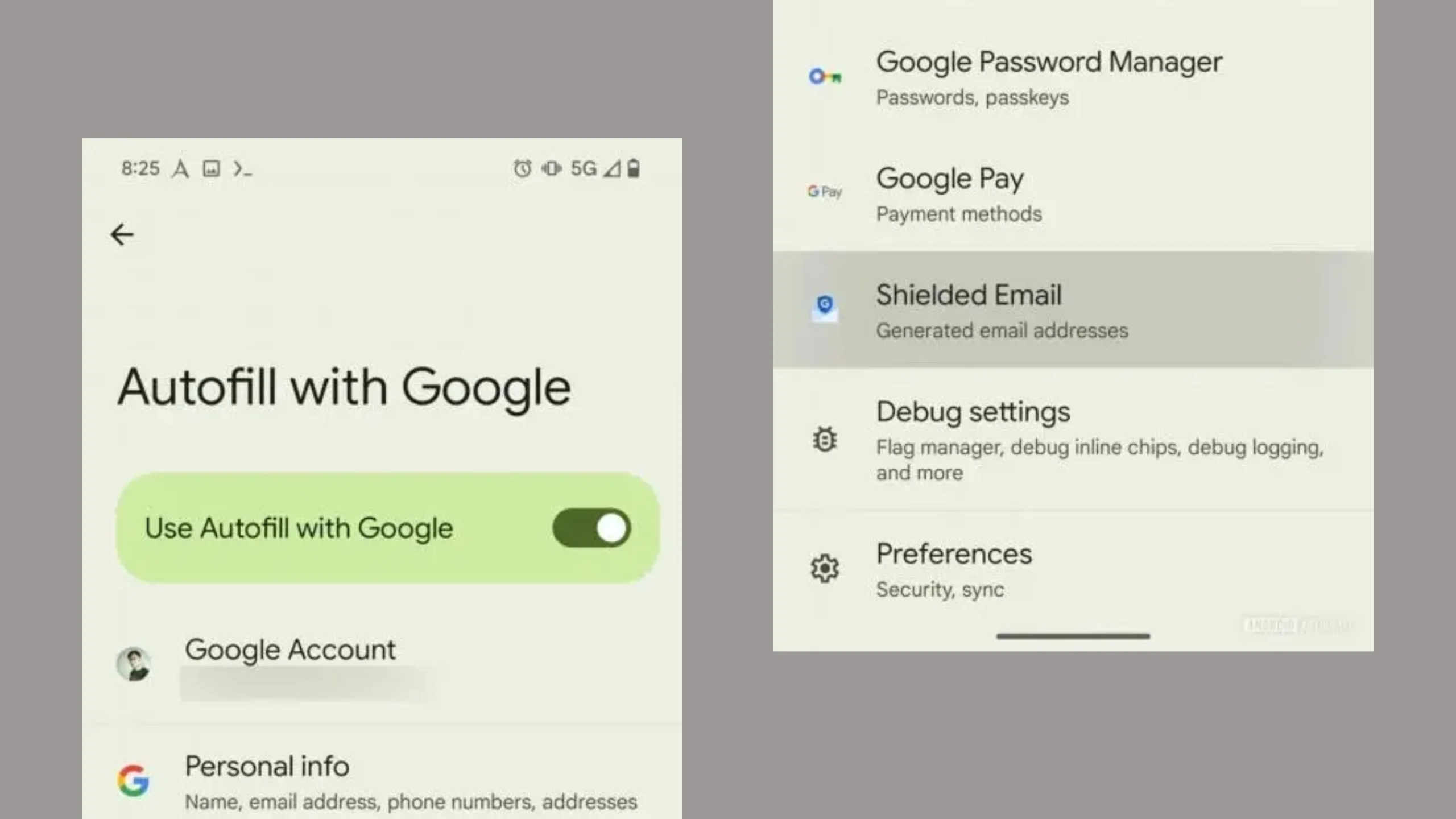 Gmail pode lançar endereços de e-mail temporários para maior privacidade 2 Imagem com configurações Gmail