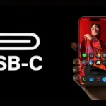 Imagem de entrada USB-C do iPhone 16