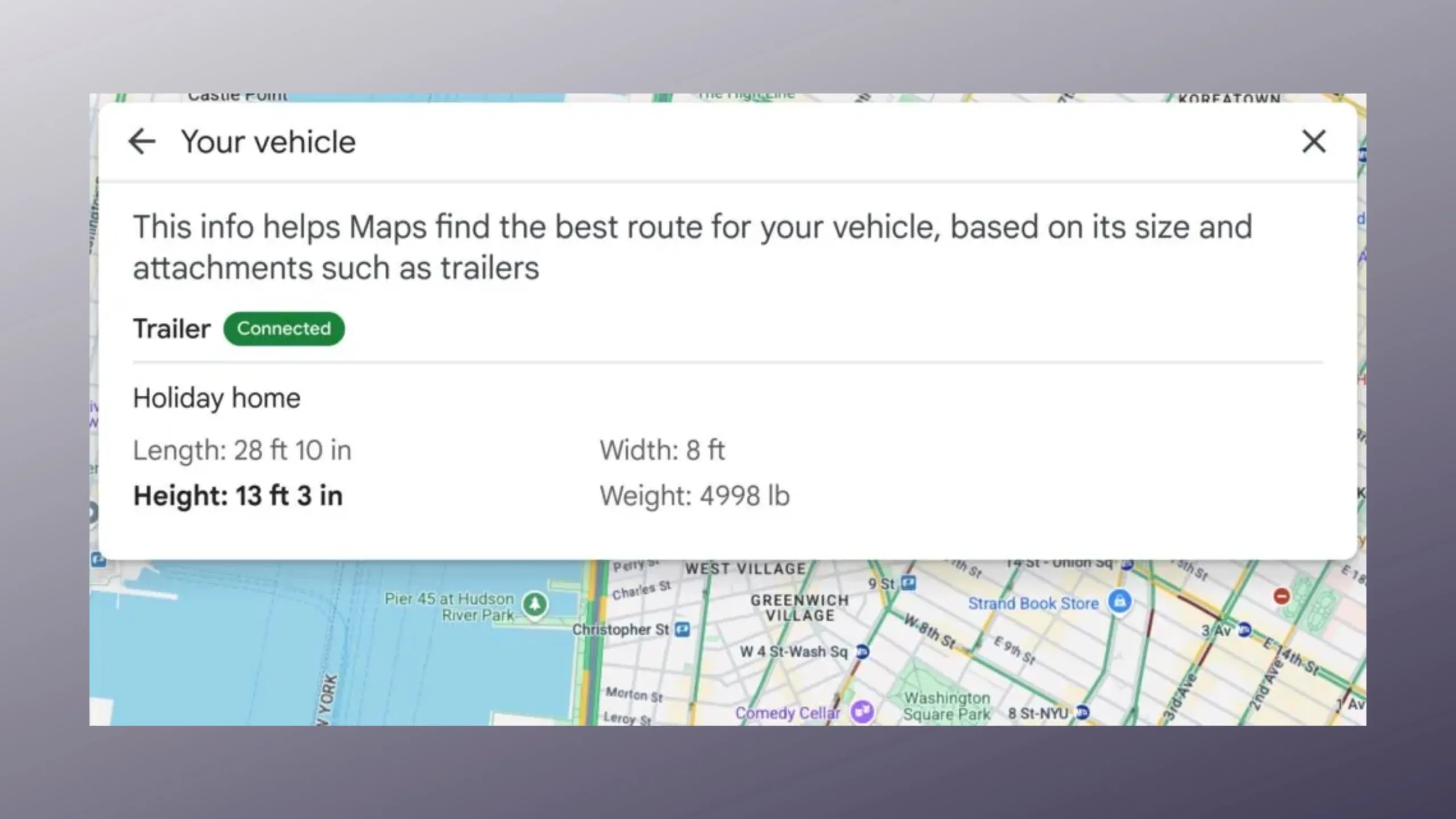 Google Maps ganha ferramenta de roteamento para evitar pontes baixas 2 Imagem Google Maps