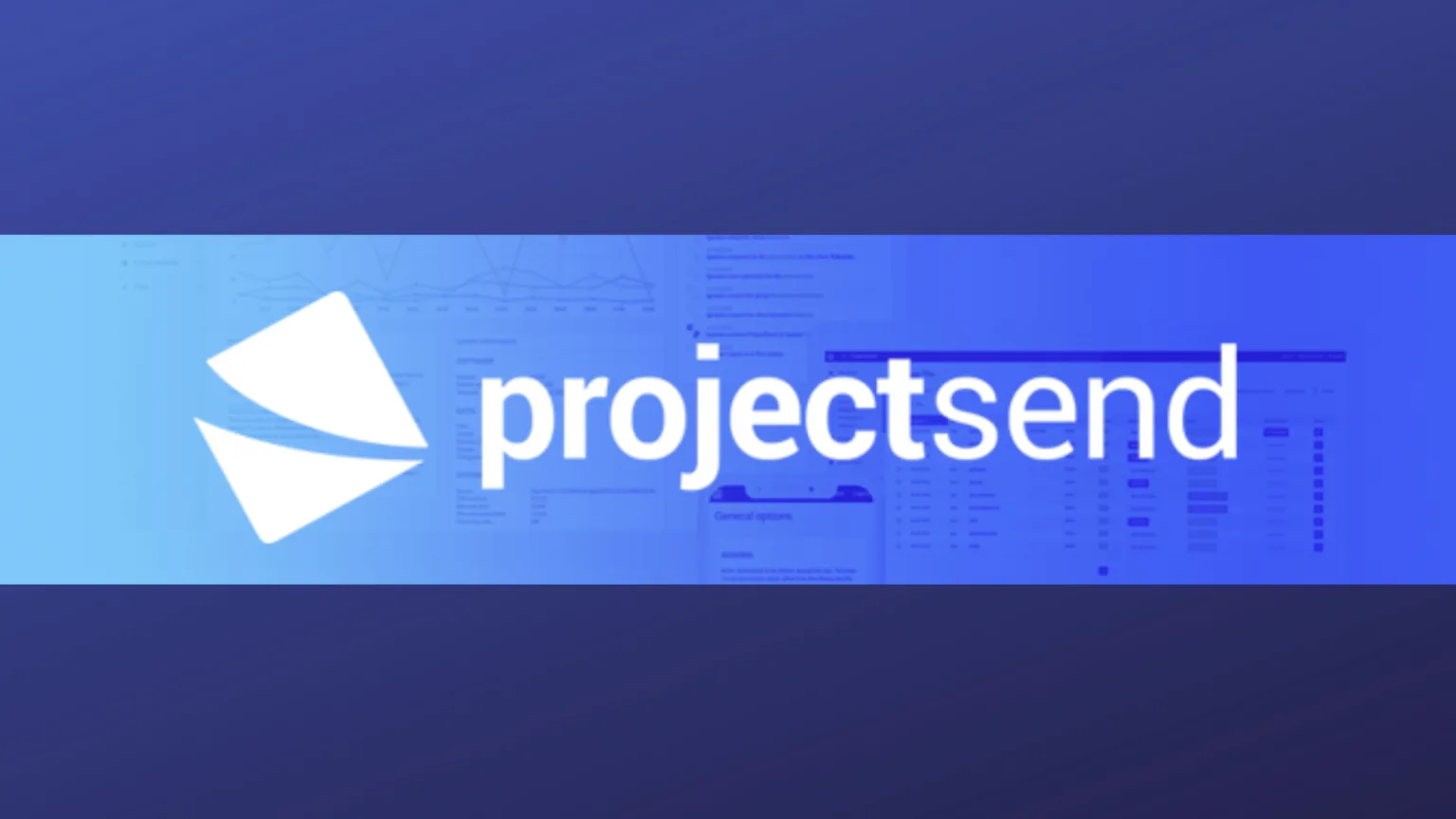 Imagem com a logomarca do ProjectSend