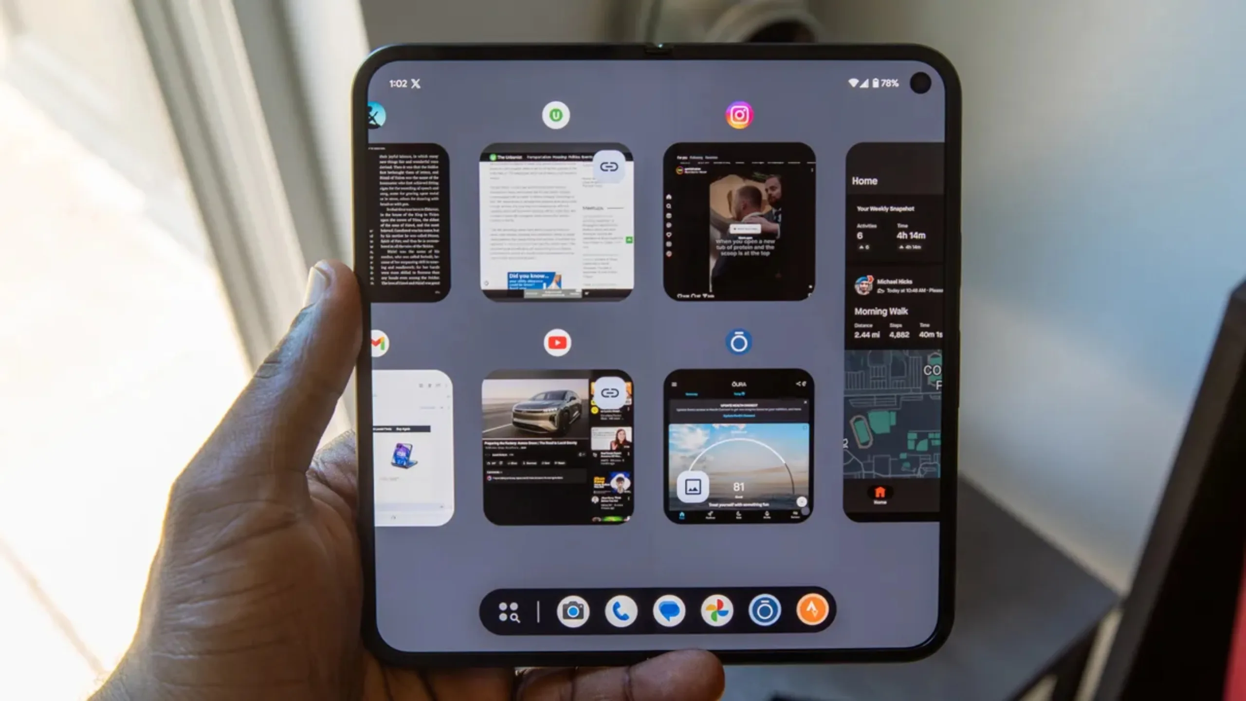 Google surpreende com Pixel 9 Pro Fold 2 Imagem do Pixel 9 Pro Fold