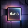 Imagem chip Apple A18