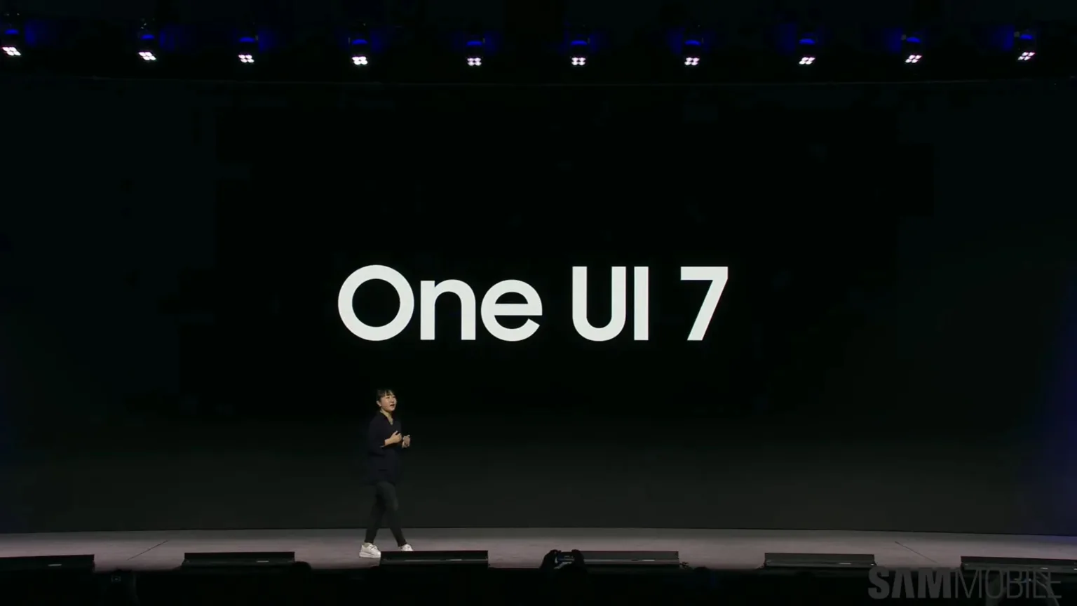 Samsung revela cronograma para lançamento do One UI 7 1 Imagem de apresentação One UI 7.0