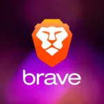 Imagem com a logomarca do Brave
