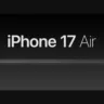 iPhone 17 Air fino