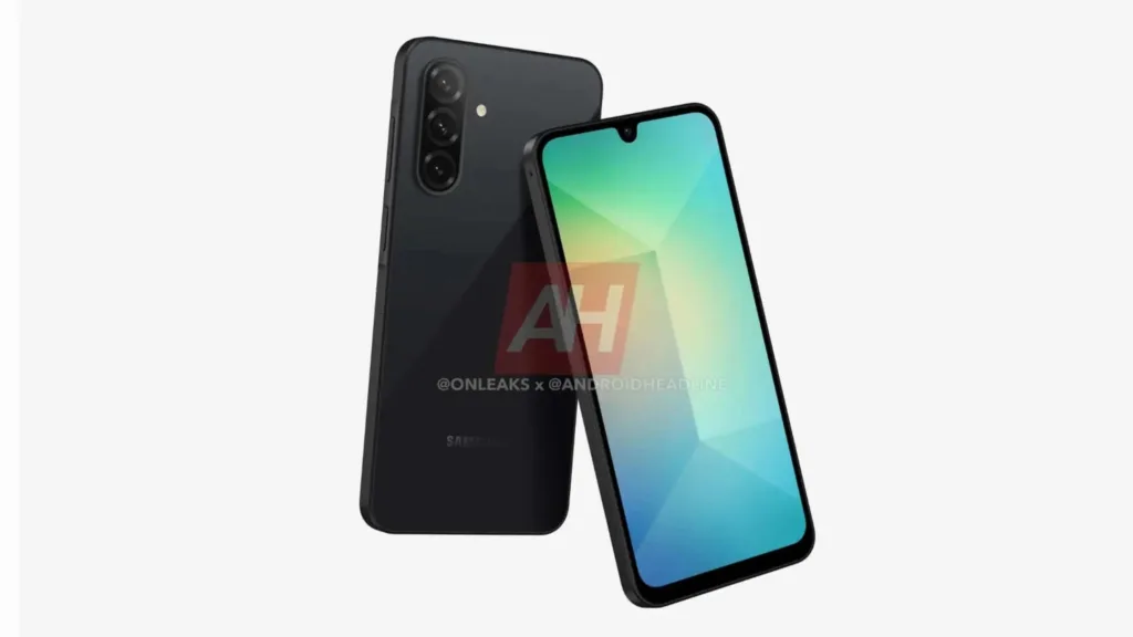 Galaxy A26 com novo design