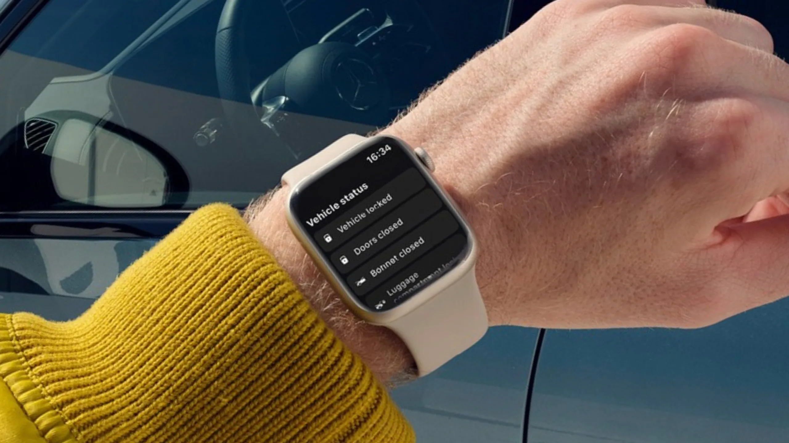 Mercedes lança aplicativo exclusivo para Apple Watch 2 Apple Watch Mercedes