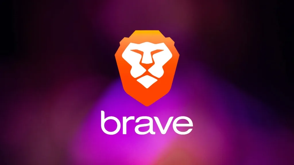 Imagem com a logomarca do Brave