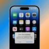 Imagem de iPhone com verificação Face ID