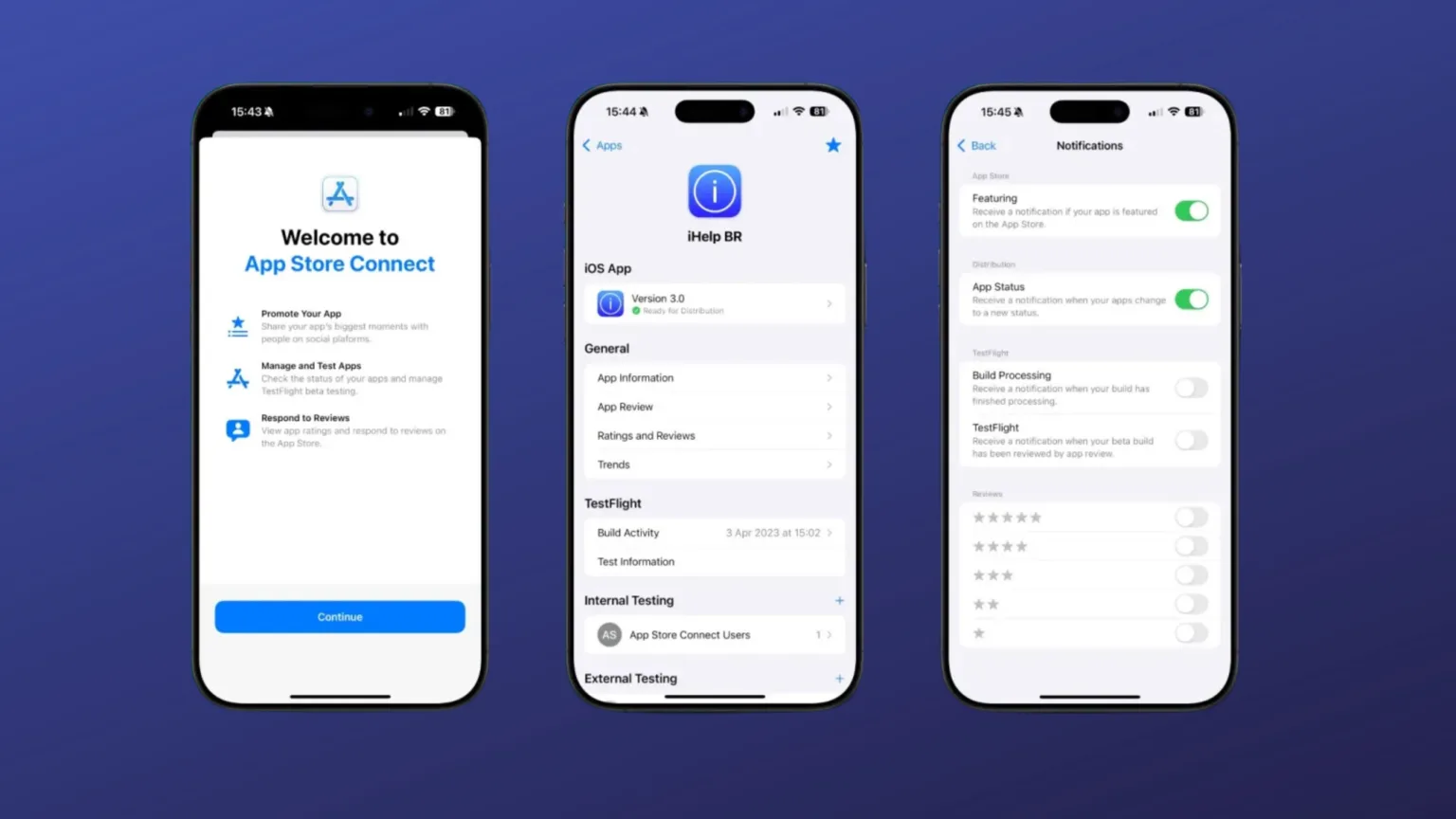 App Store Connect 2.0 para iOS ganha interface renovada e novas funcionalidades 1 Imagem App Store Connect 2.0