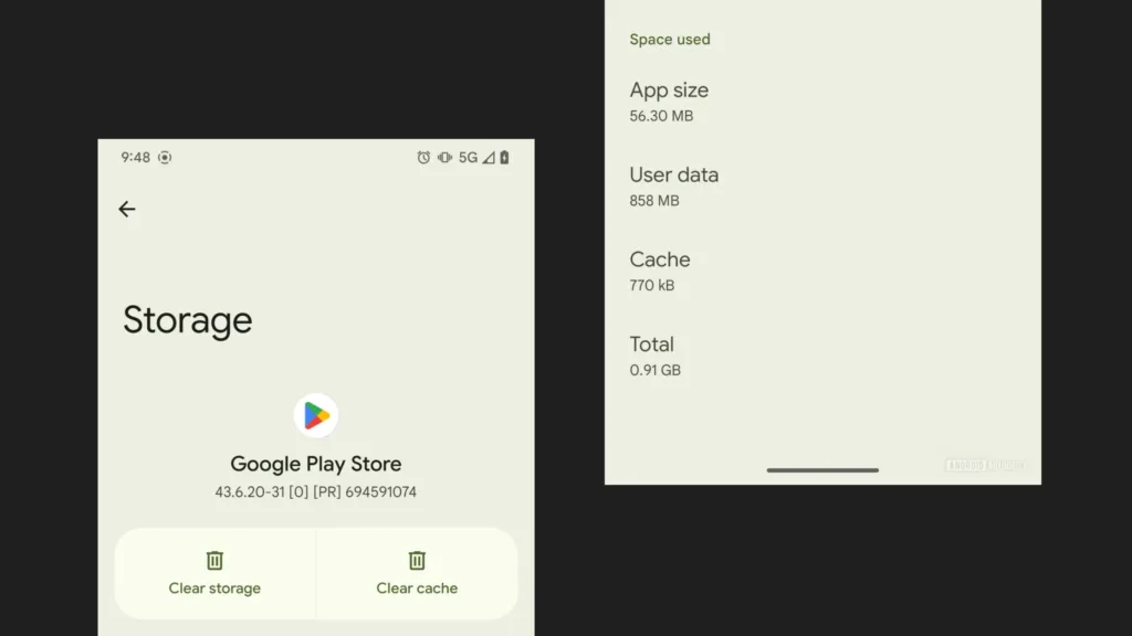 Novo recurso de retomada de download Play Store