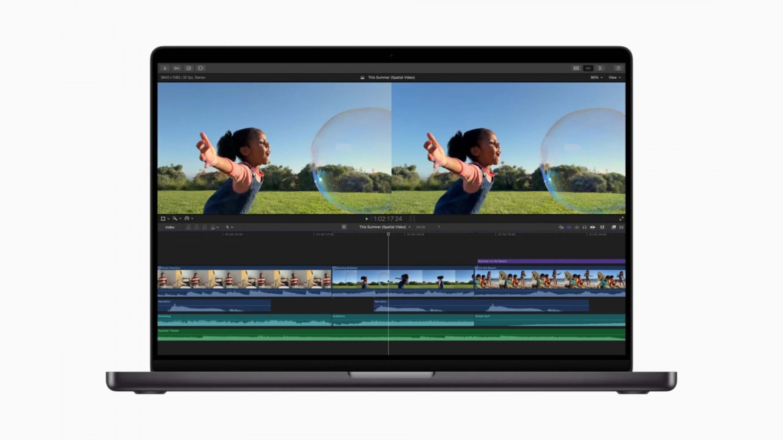 Nova versão do Final Cut Pro 11 traz edição de vídeo espacial e recursos de IA 2 Imagem Final Cut Pro 11