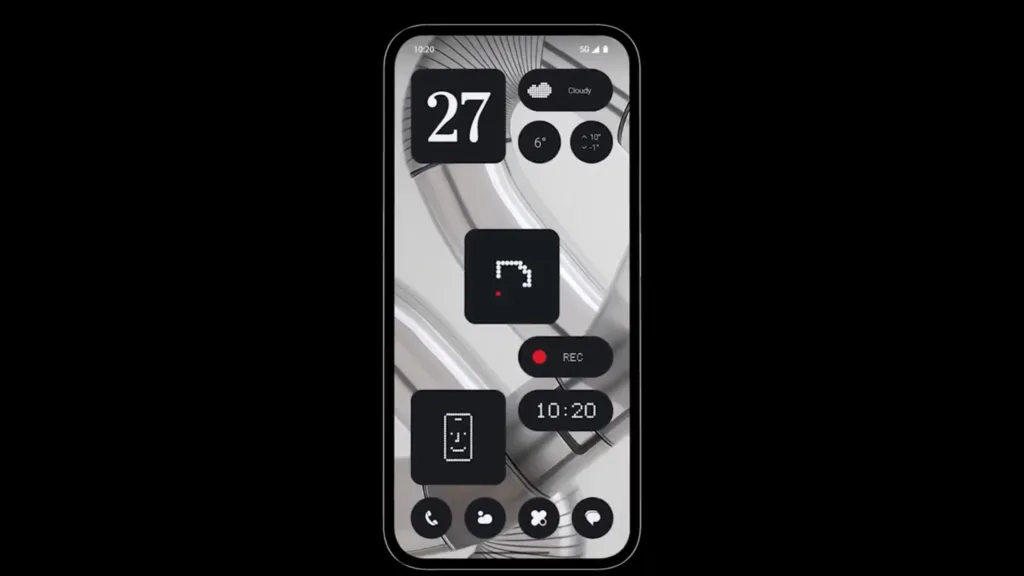 Snake Widget Nothing