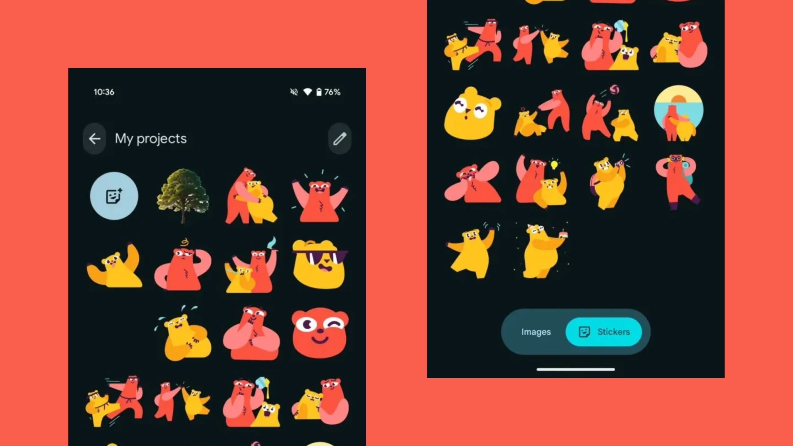 Pixel Studio ganha novos recursos para adesivos e integração com o Gboard 2 Pixel Studio