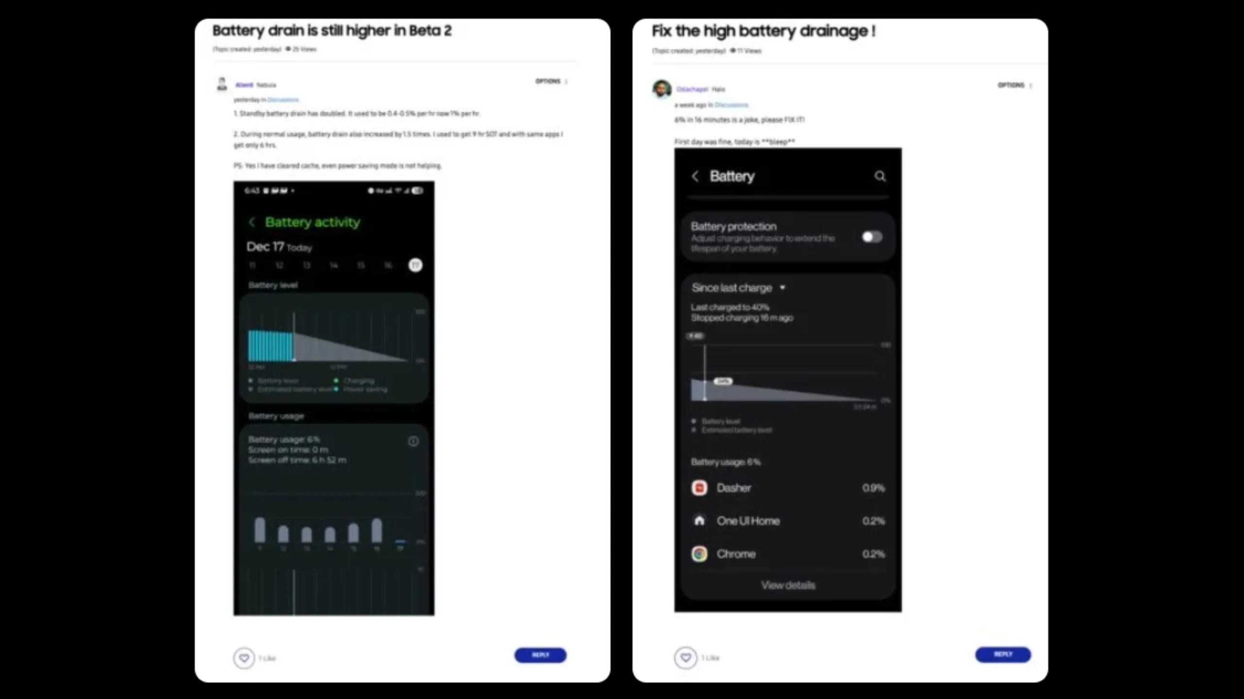 Segunda Beta do One UI 7 não resolve consumo excessivo de bateria 2 One UI 7 bateria