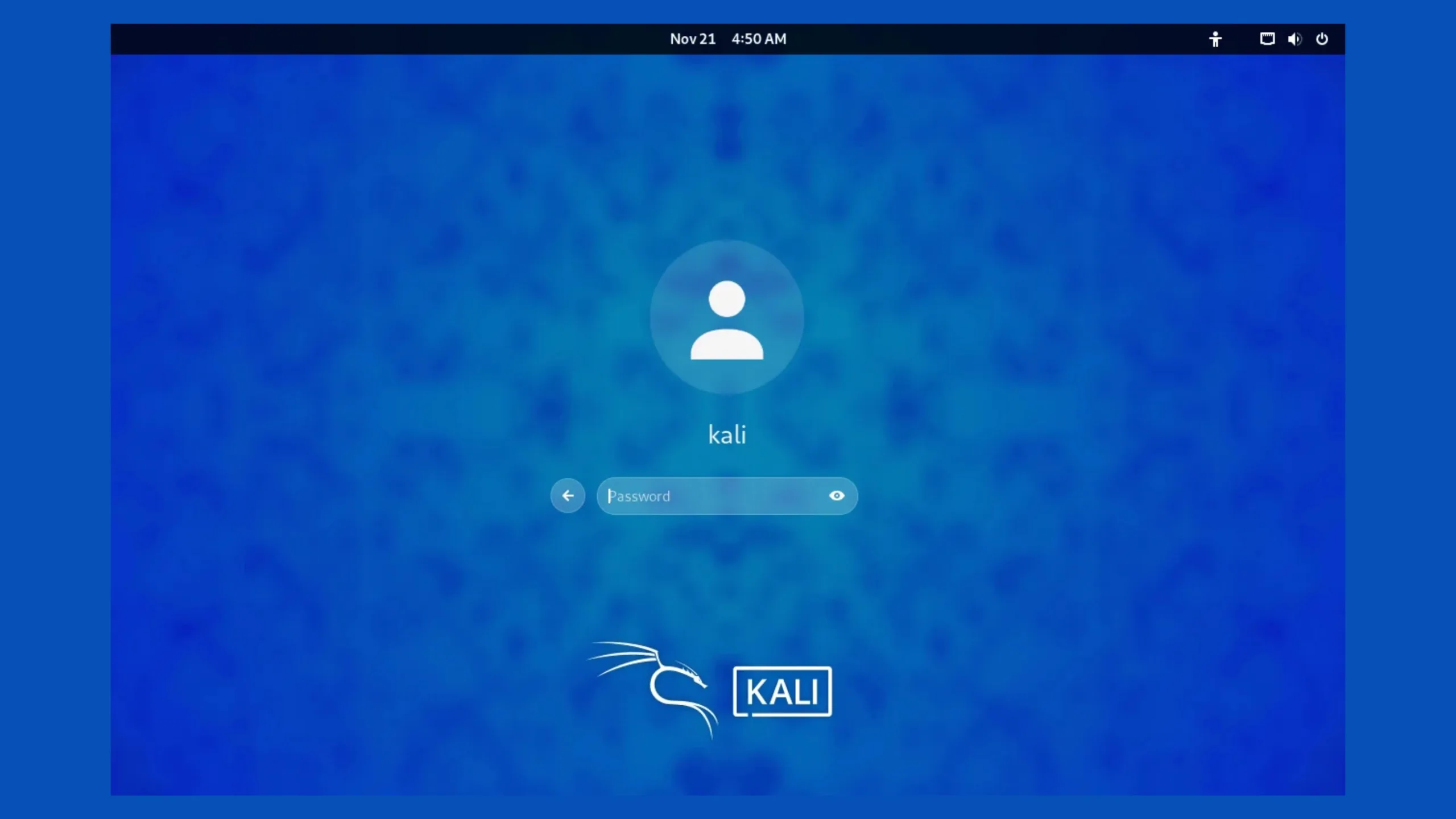 Kali Linux 2024.4: as 14 novas ferramentas e mudanças da versão final do ano 2 Novo tema de login do Kali Linux 2024.4