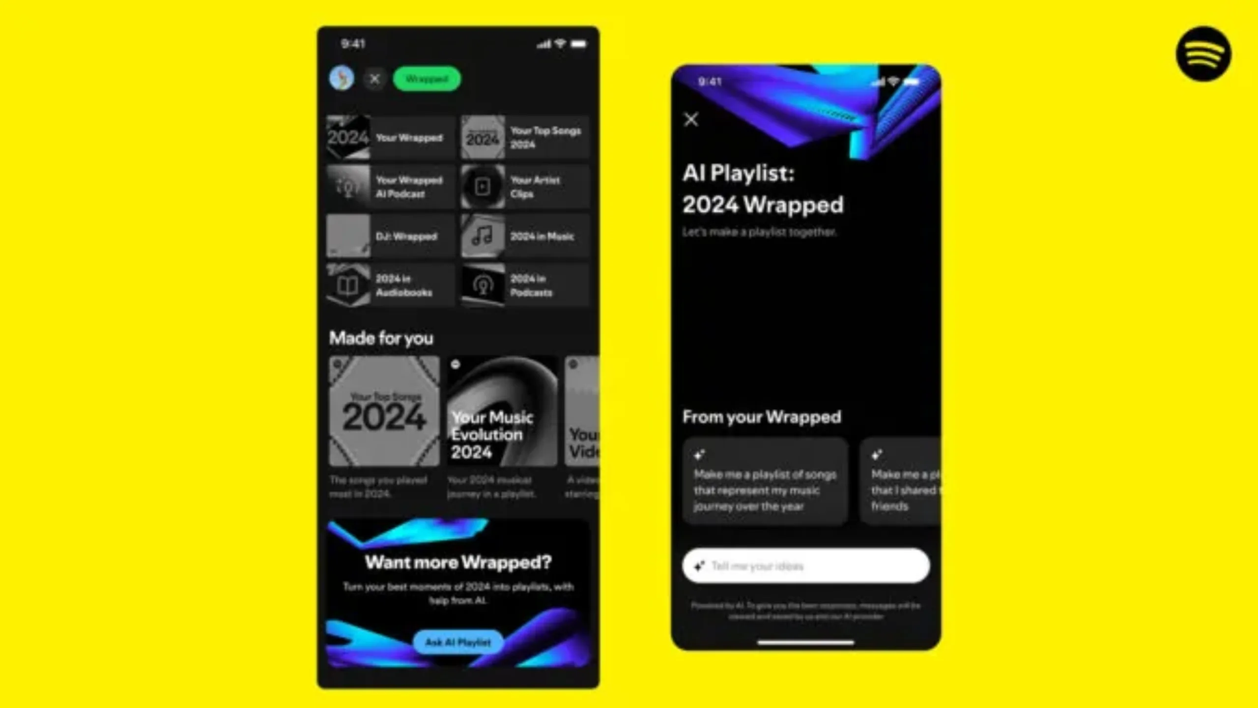 Spotify Wrapped 2024 traz IA personalizada com podcast e DJ de IA 2 Spotify Wrapped 2024 Podcast
