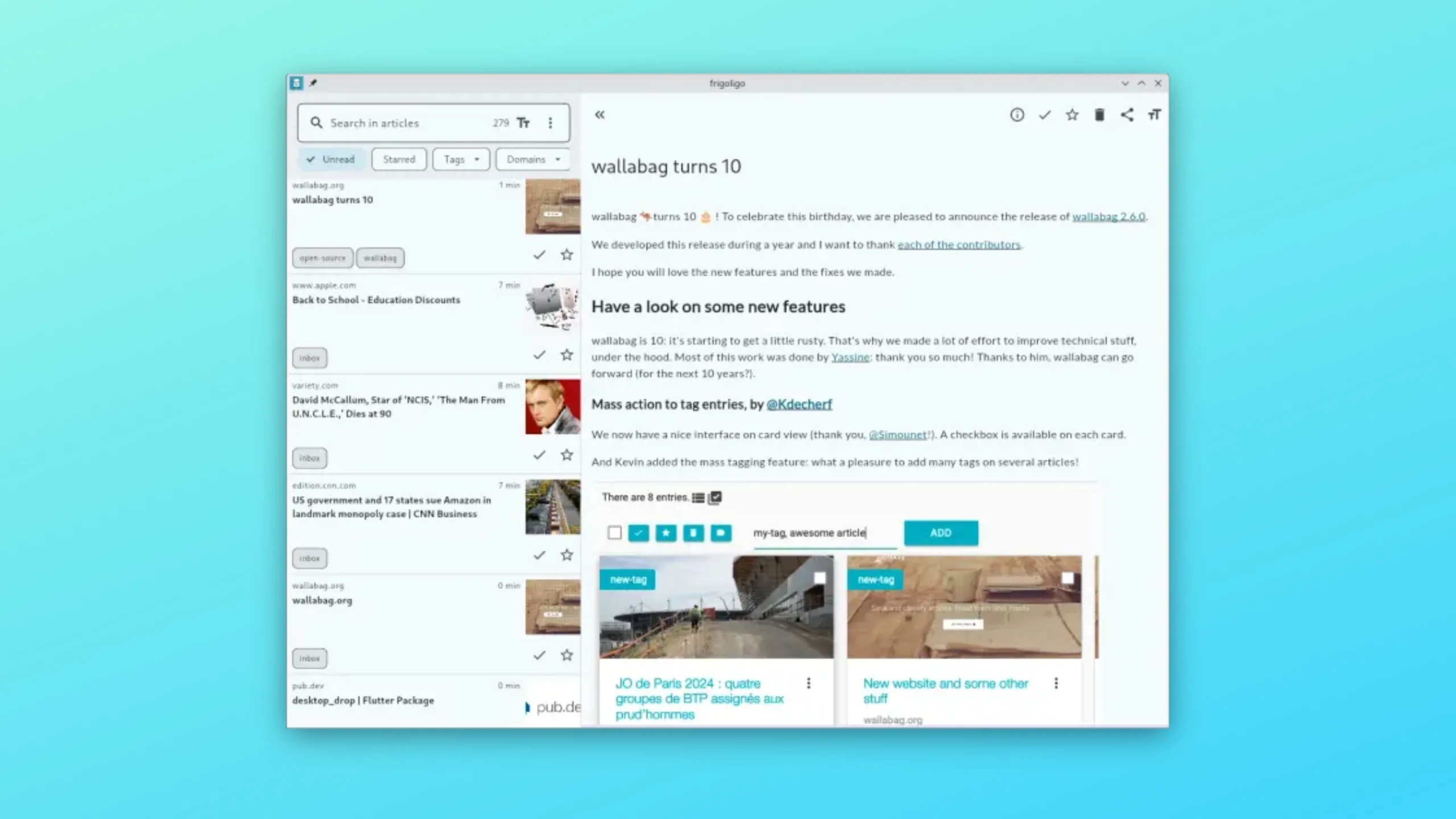 Instale o Frigoligo no Ubuntu, Fedora, Debian e outras distribuições Linux com Flatpak 2 Imagem com a interface do Frigoligo