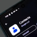 Imagem do App Google Contacts