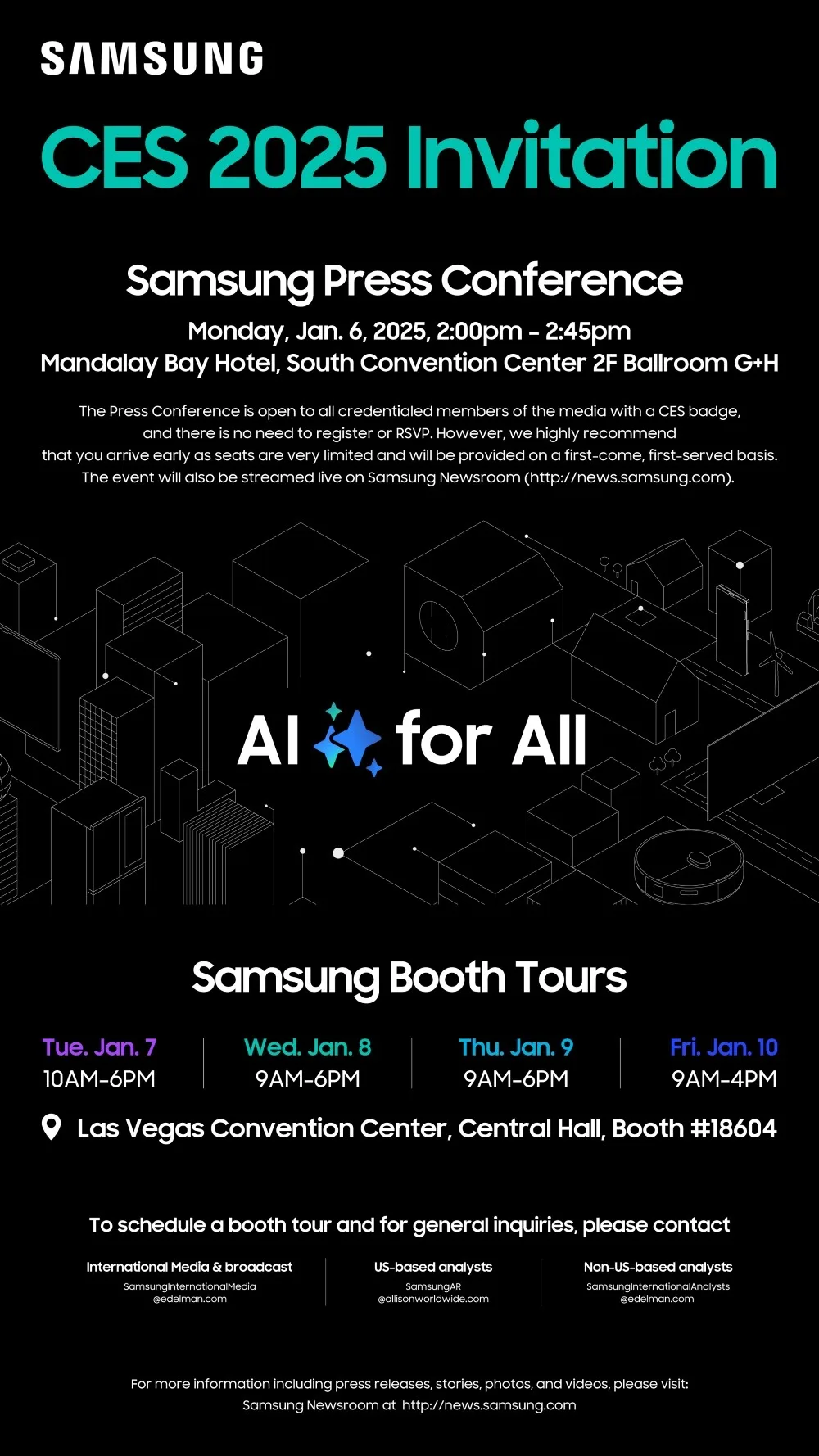 Samsung aposta na IA para todos na CES 2025 2 CES 2025 Samsung