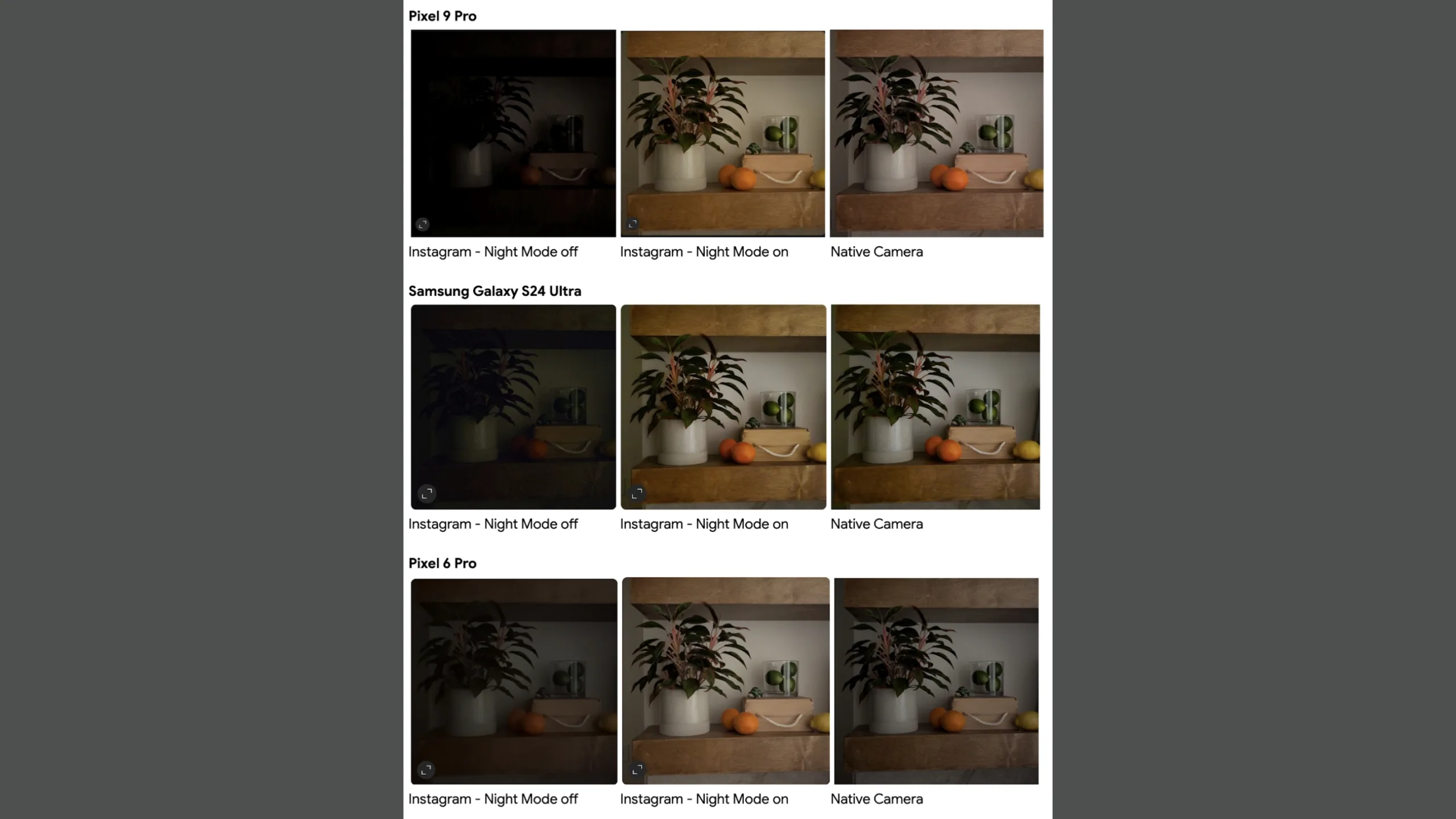 Android 16 promete melhorar suas fotos em ambientes com pouca luz 2 Fotos Noite Android 16
