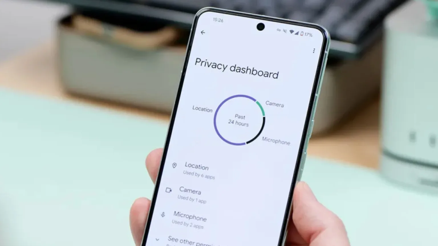 Nova função no painel de privacidade do Android mostra histórico de 7 dias 1 Privacidade no Android