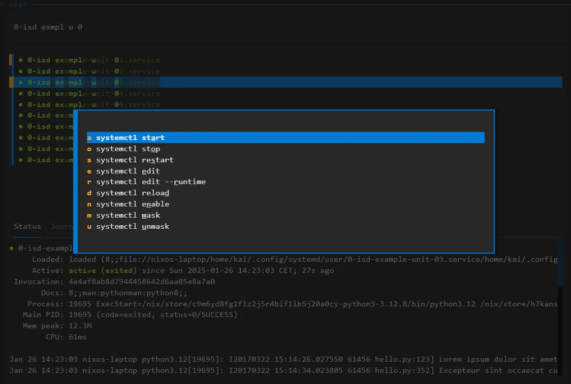ISD: a ferramenta interativa que revoluciona o gerenciamento do systemd 2 CEn1yWnn isd 01 27 2025 03 36 PM 1