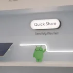 Novos recursos Quick Share