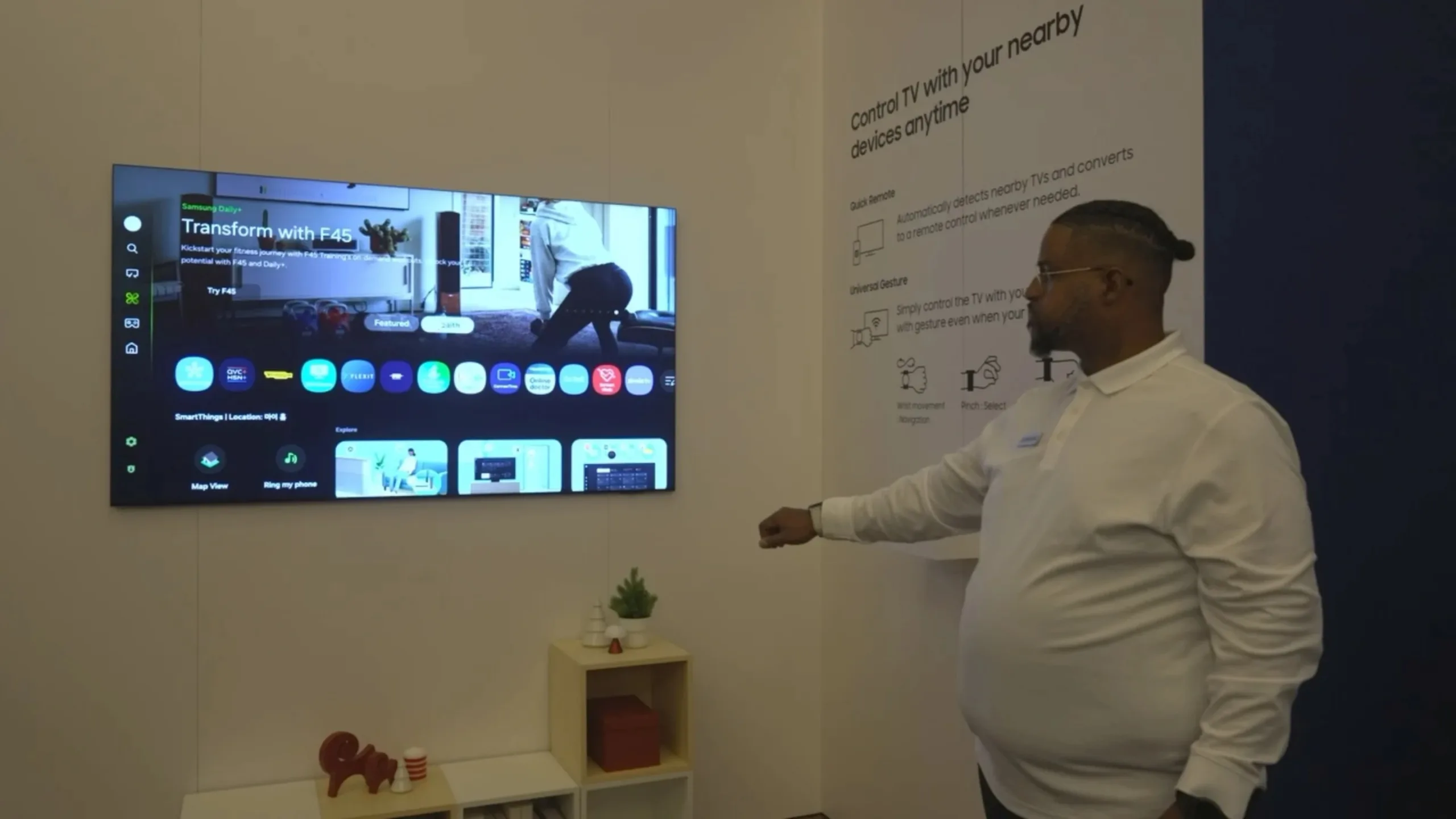 TVs Samsung 2025 trazem monitoramento para pets e família com câmera embutida 2 Tv Samsung monitoramento de pets