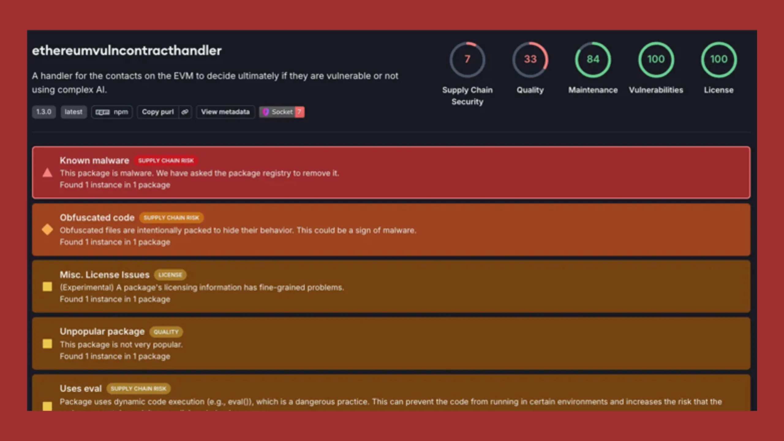 Malware em pacote npm instala trojan Quasar RAT 2 Malware npm Quasar RAT