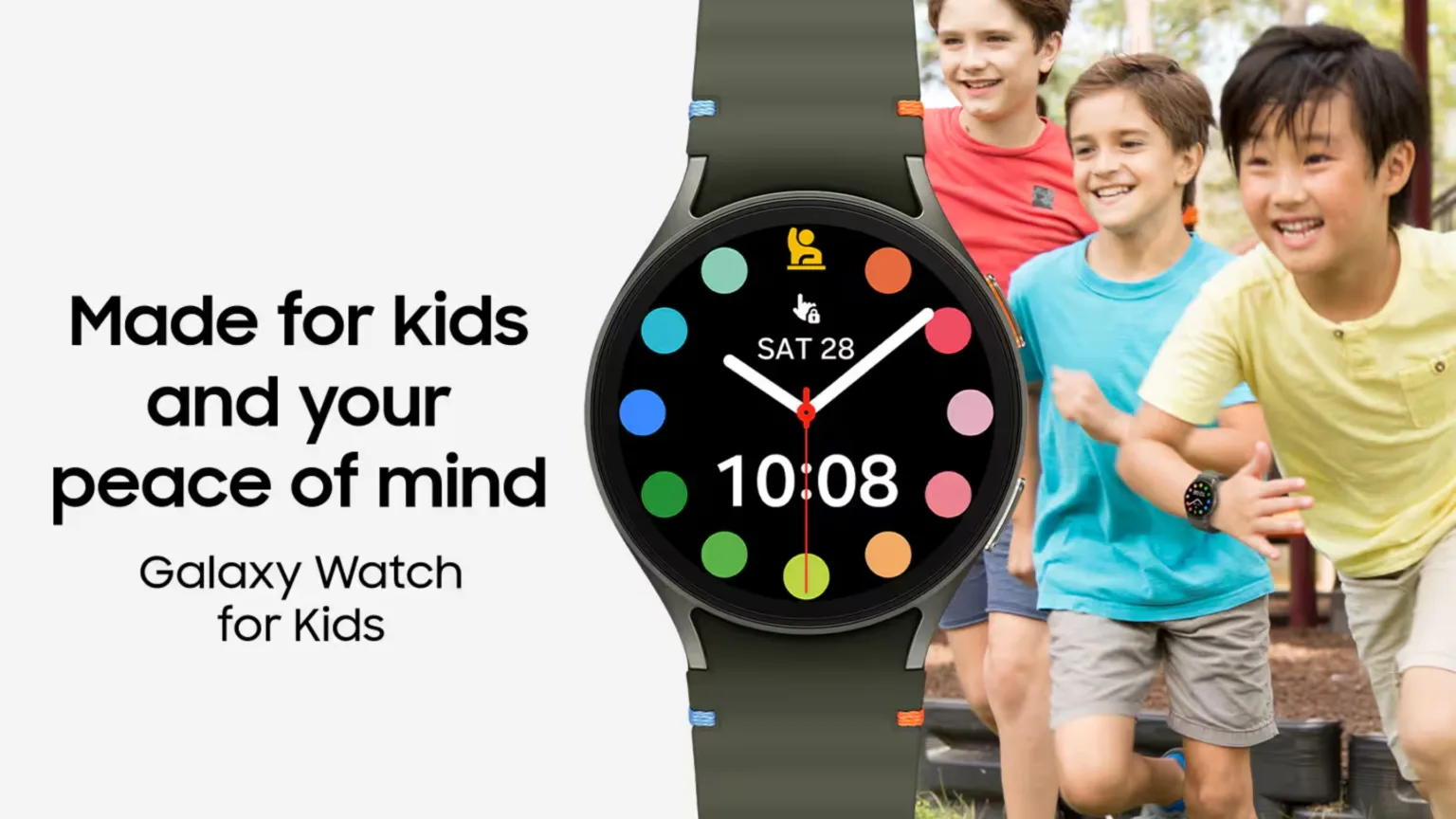 Galaxy Watch7 ganha modo infantil 1 Galaxy Watch7 para crianças