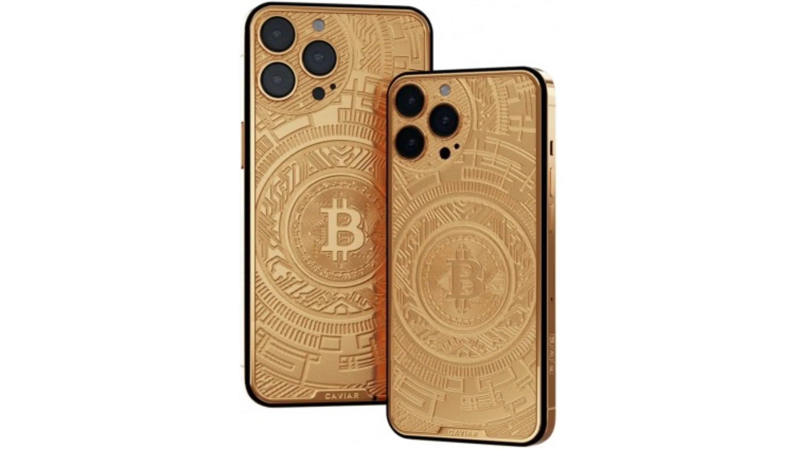 Caviar lança edição do iPhone 16 Pro em ouro 24K inspirada no Bitcoin 2 iPhone 16 Caviar Bitcoin