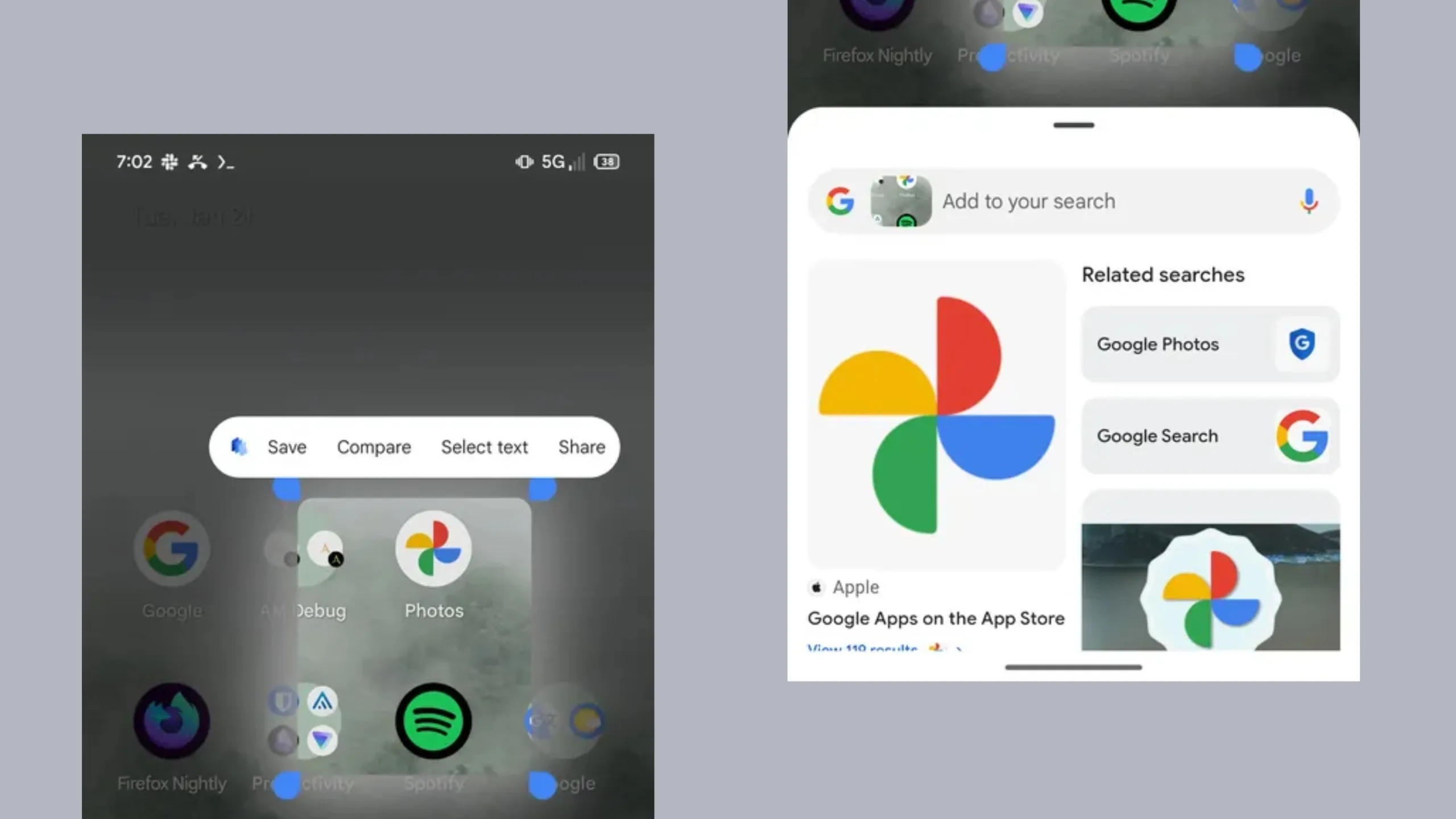 Google testa função de comparação de produtos no Circle to Search 2 Circle To Search comparação de produtos