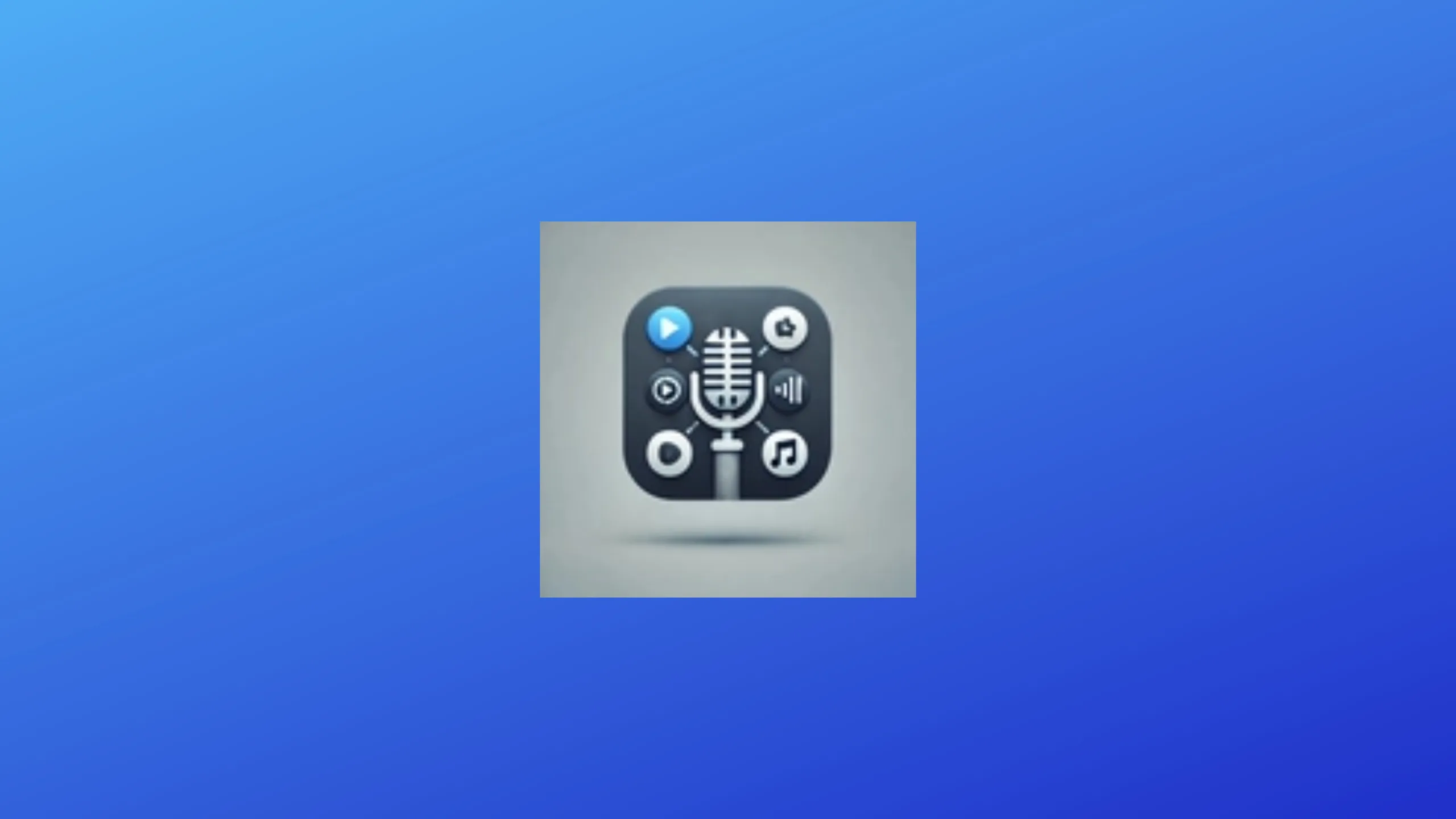Imagem com a logomarca do Record Apps