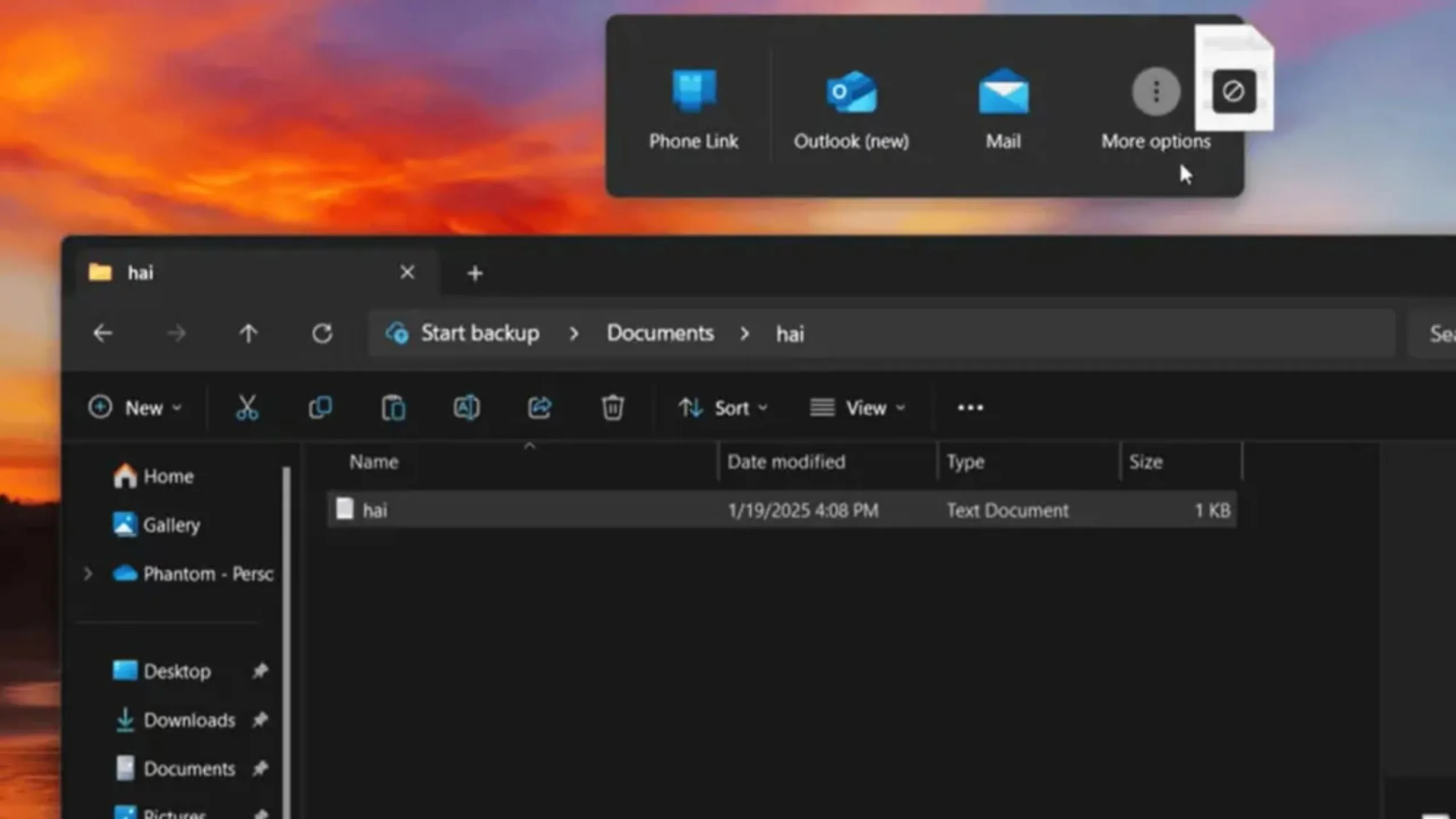 Windows 11 pode em breve tornar o compartilhamento de arquivos mais fácil, como no Android 2 Compartilhamento Windows 11 Android