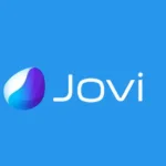 Imagem com a logomarca Jovi da Vivo