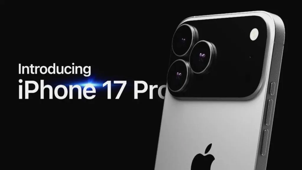 Novo design iPhone 17 Pro