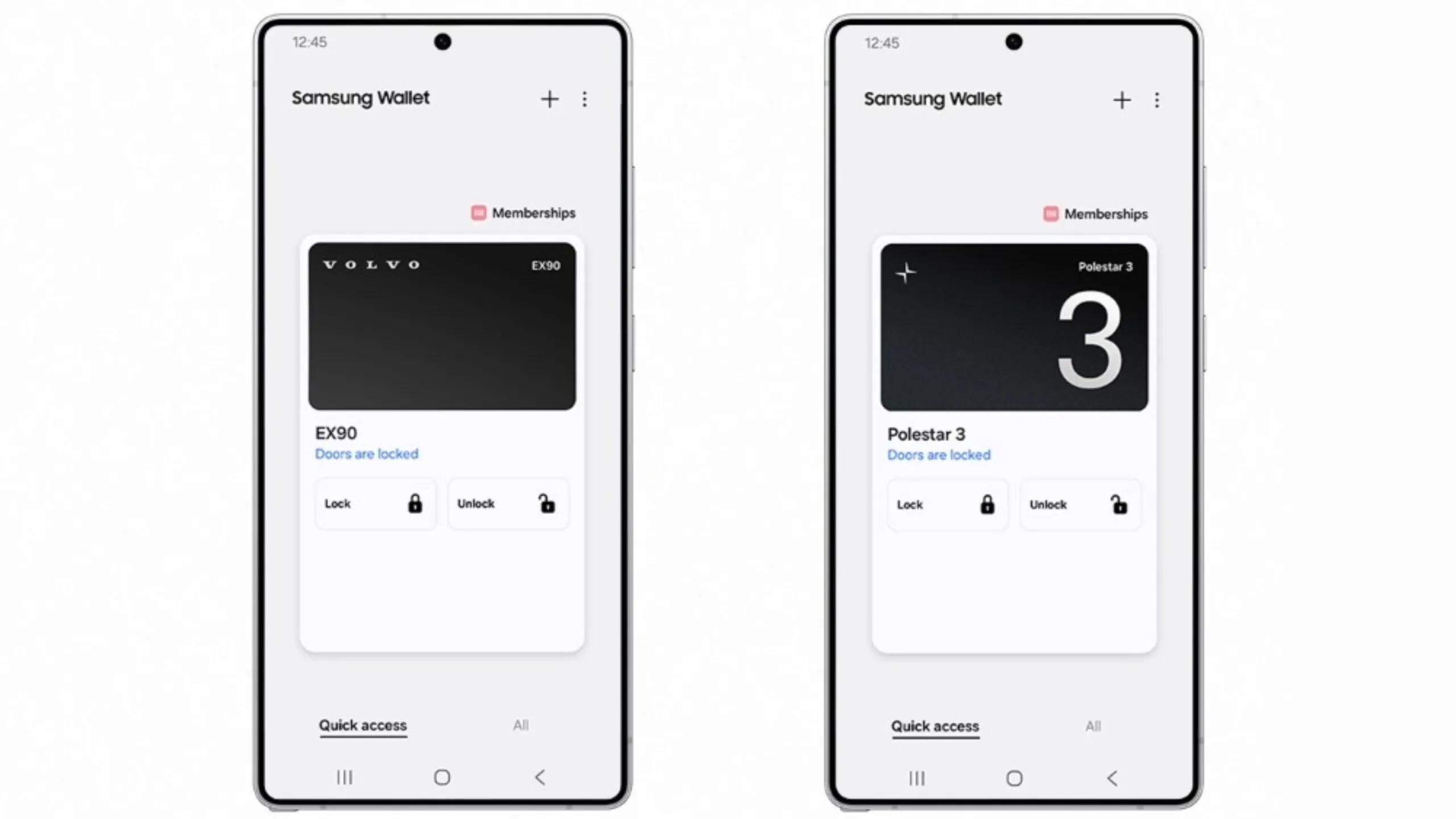 Samsung Wallet expande suporte a chave digital para Volvo e Polestar 2 Samsung Wallet