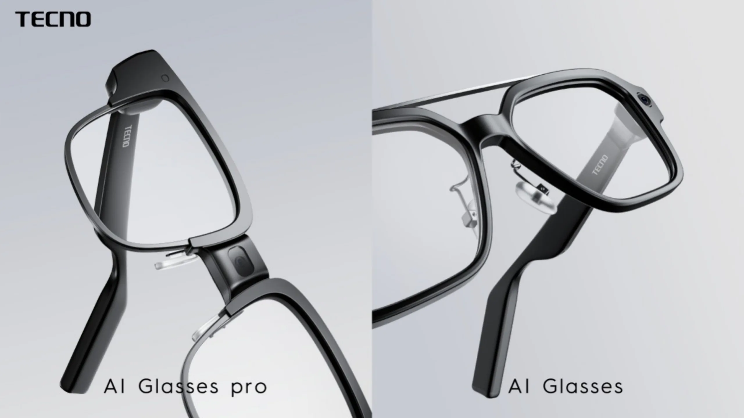 Tecno apresenta óculos inteligentes com assistente de IA no MWC 2025 2 Óculos inteligentes Tecno