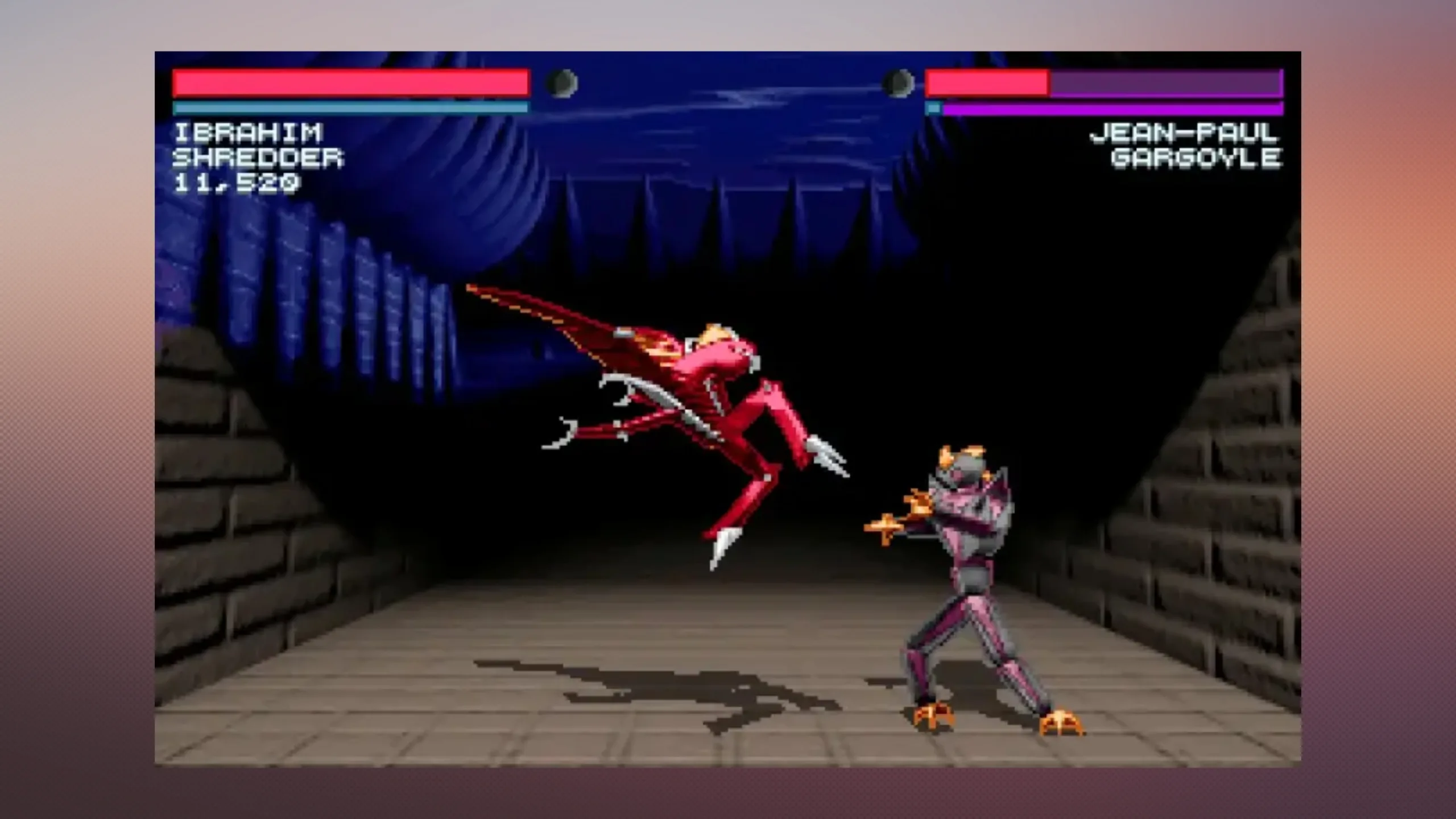 Imagem com a interface do OpenOMF