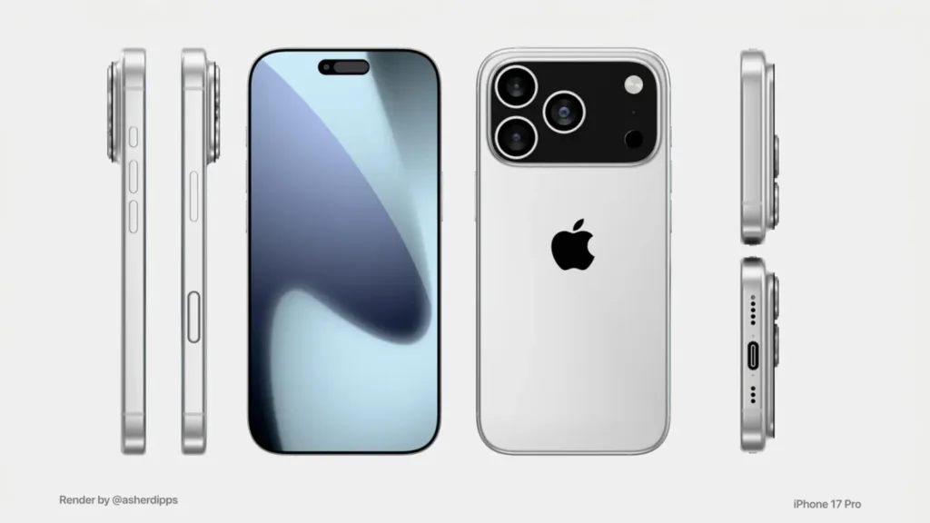 Render iPhone 17 Pro
