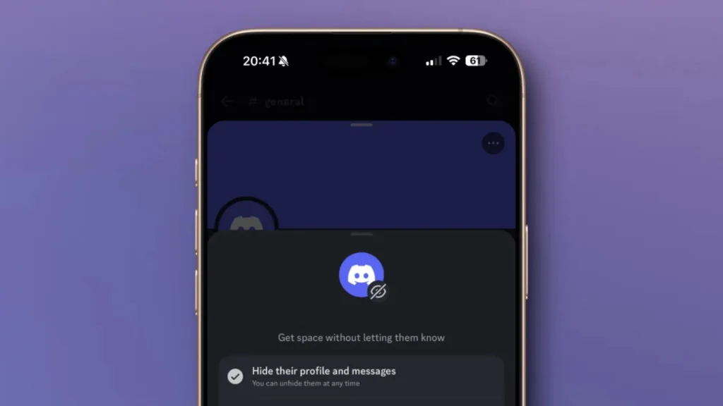 Novo botão Discord
