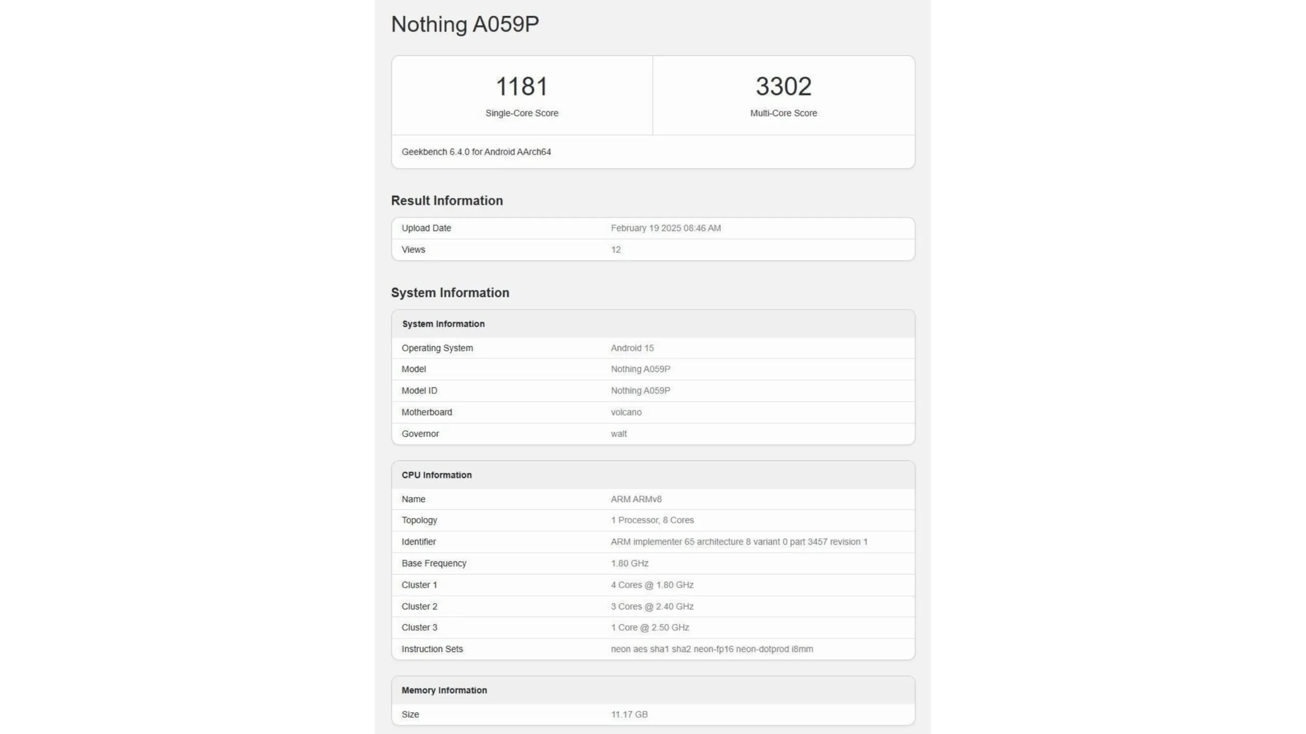 Nothing Phone 3a