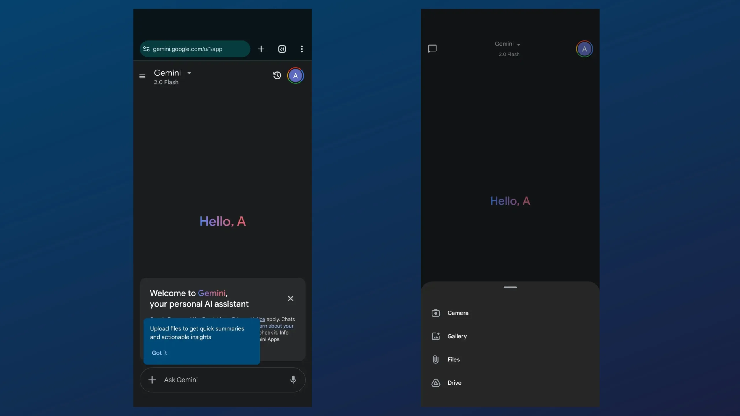 Google libera upload gratuito de arquivos e análise no Gemini 2 Upload gratuito Gemini
