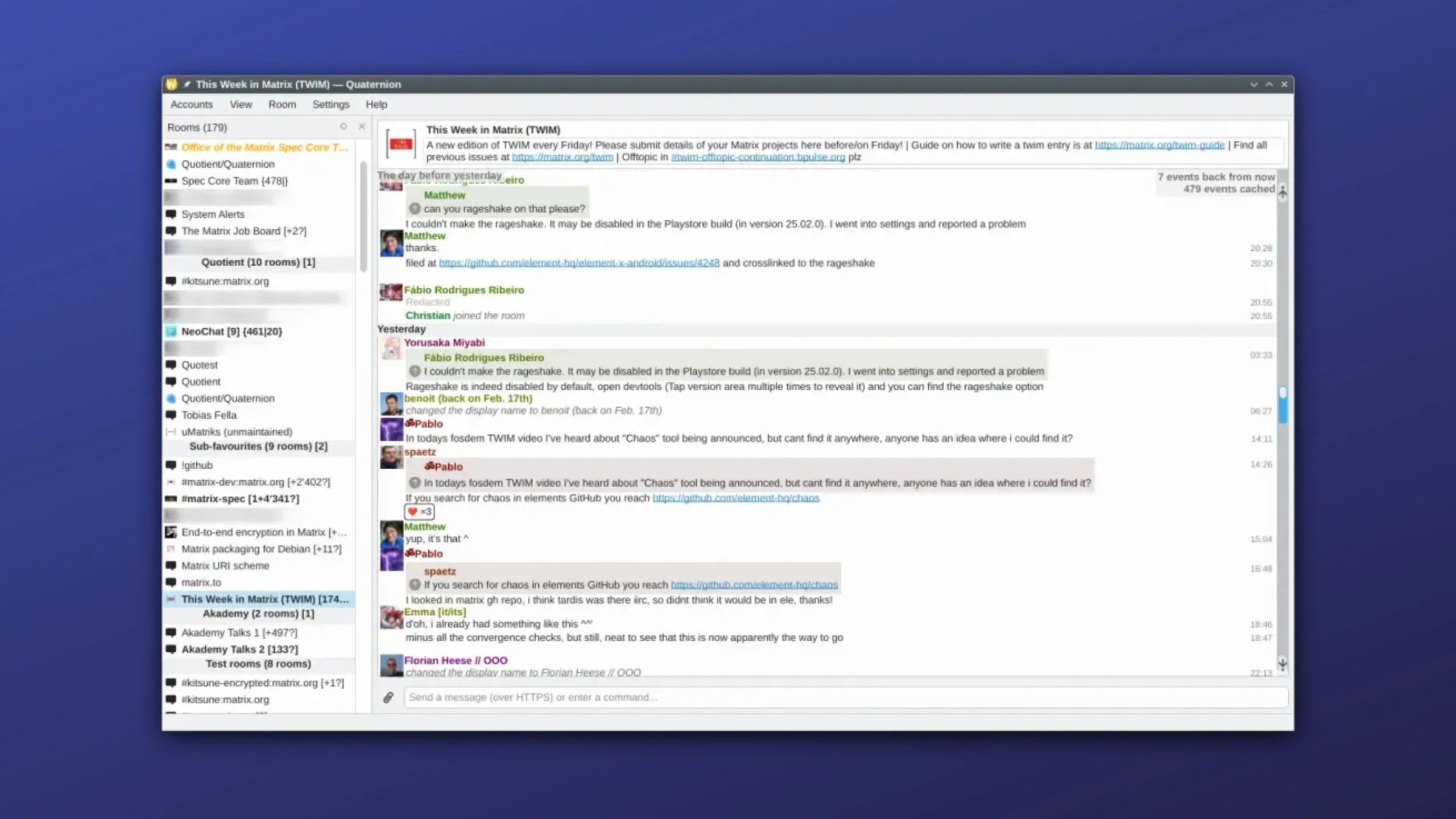 Instale o Quaternion no Ubuntu, Fedora, Debian e outras distribuições Linux com Flatpak 2 Imagem com a interface do Quaternion
