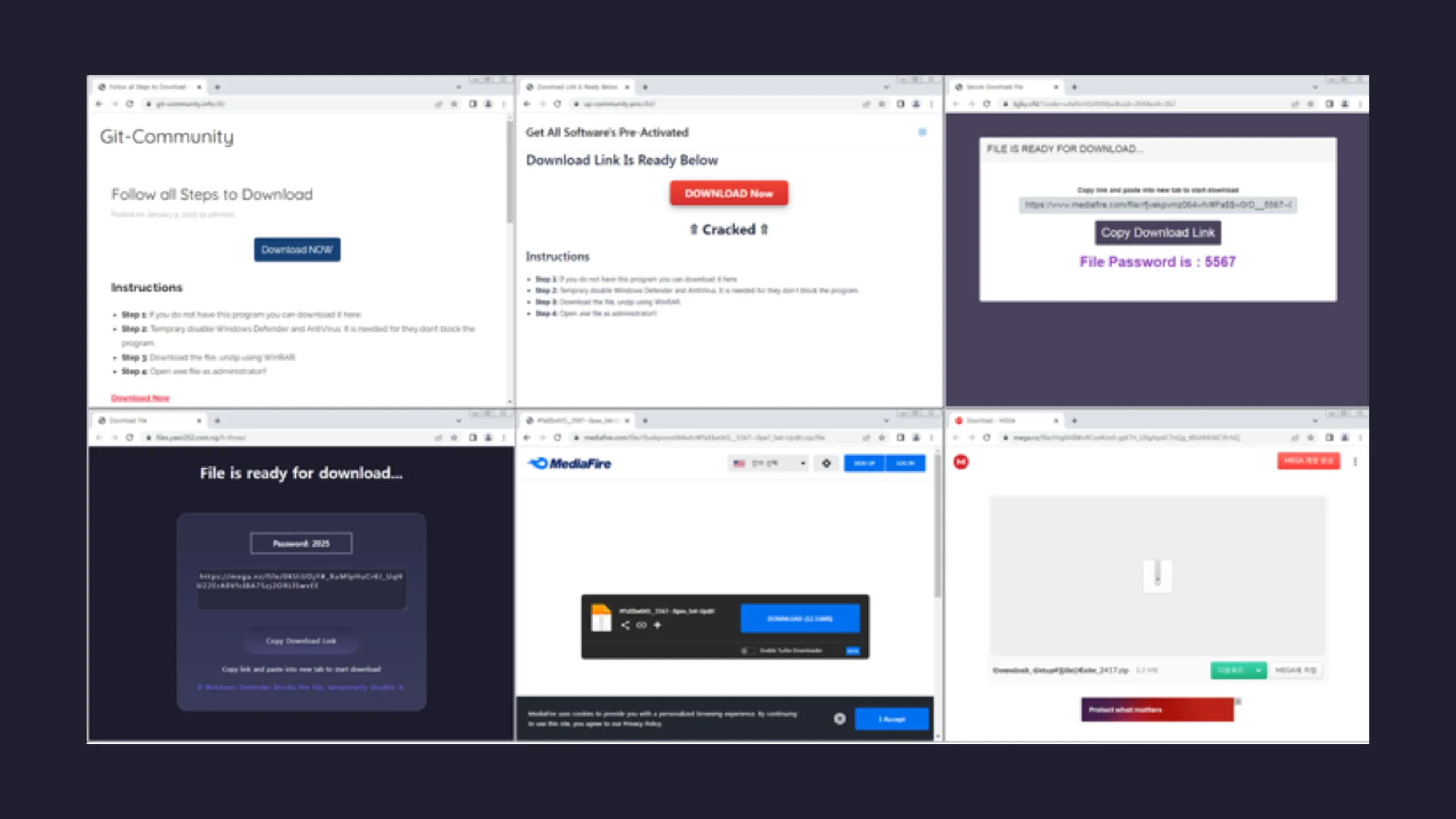 Nova campanha usa software pirateado para espalhar Lumma e ACR Stealer 2 Campanha de malware Lumma ACR